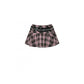Dark in Love Rowan Punk Pink Plaid Mini Skirt