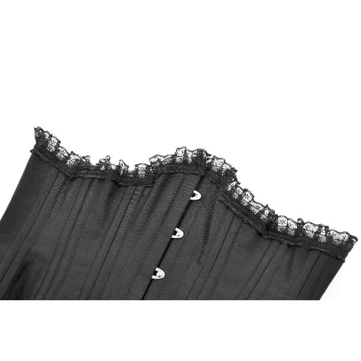 Dark in Love Talia Gothic Longline Metal-Boned Corset