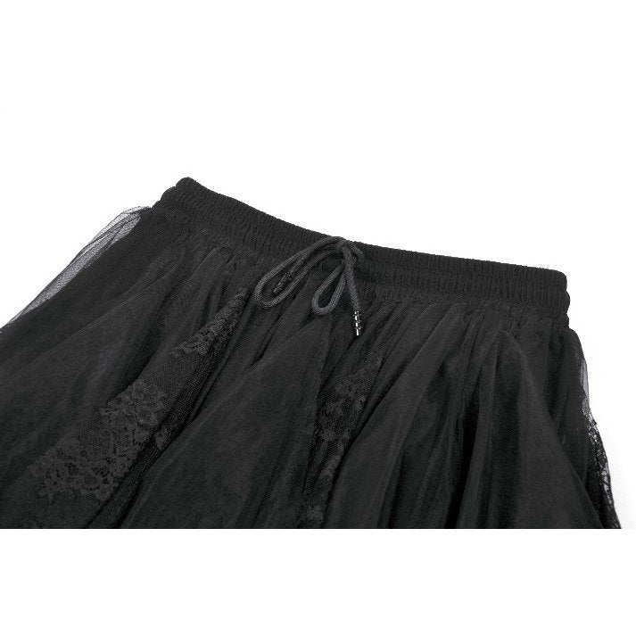 Dark in Love Dark Fairy Lace Midi Skirt