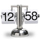 Classical Mechanical Table Clock Rolodex Style