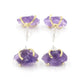 Healing Crystal Stud Earrings Irregular Natural Form