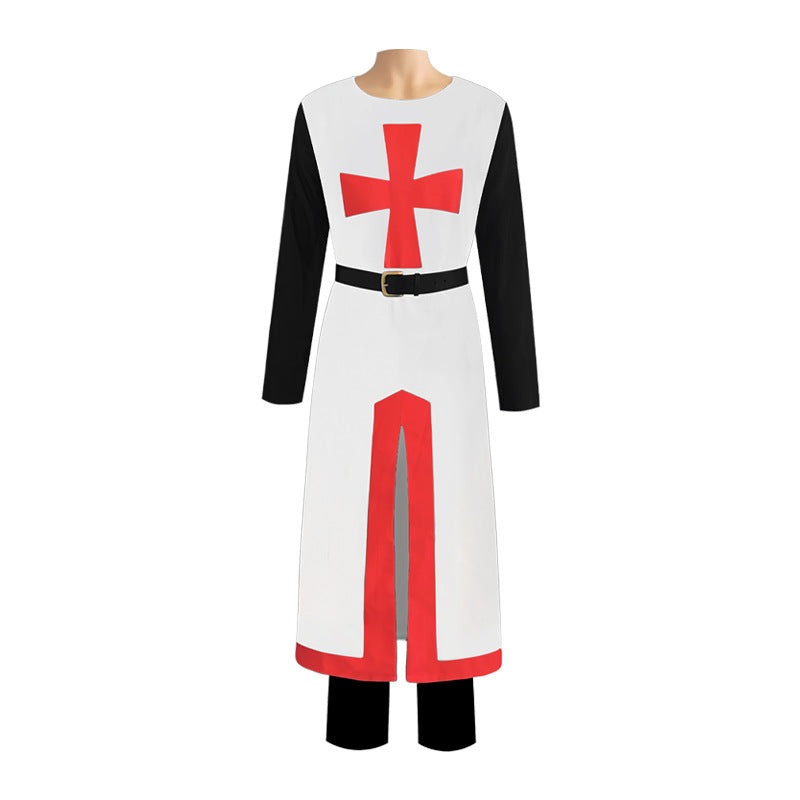 Large-Size Party Stage Wear, Knight Crusader Costume