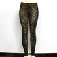 Barbarella Leggings, High Waist 'Iron Weave' Design Workout Pants