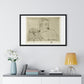 Portrait of Arthur Roessler (1922) by Egon Schiele, from the Original, Framed Art Print