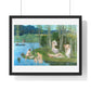 Summer (1891) by Pierre Puvis de Chavannes, from the Original, Framed Art Print