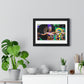 Brazilian Carnival Dancer 'Designed by AI' Framed Art Print