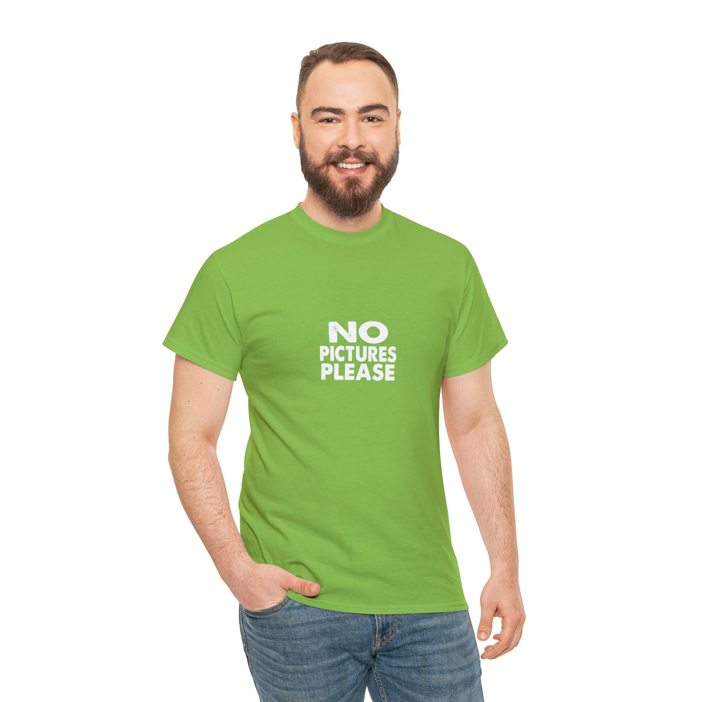 No Pictures Please Funny T-Shirt