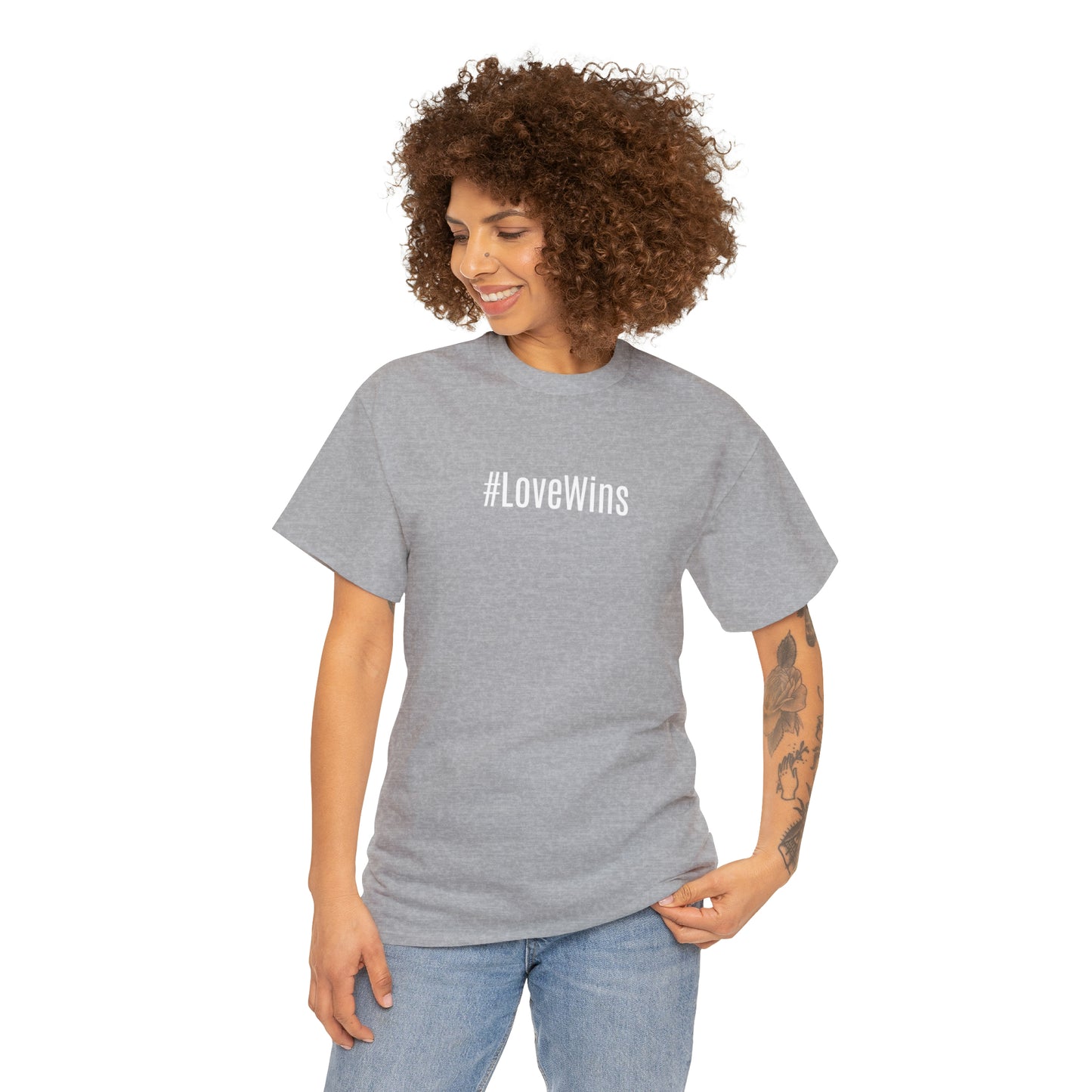 Love WIns #LoveWins Cotton T-Shirt