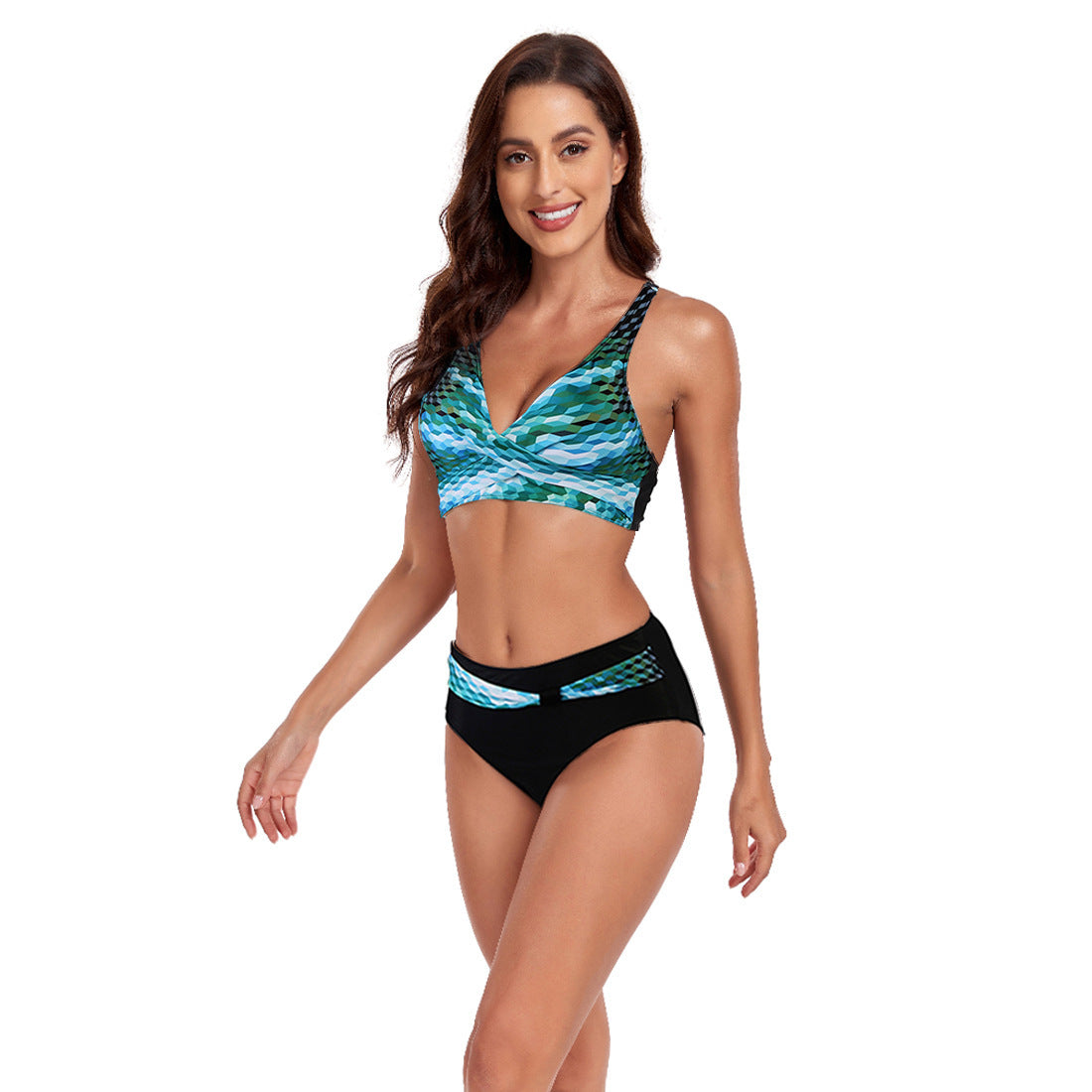New Season Beach Split-Swimsuit Halter Bikini