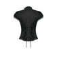 Dark in Love Courtly Cross Gem Pendant Gothic Blouse