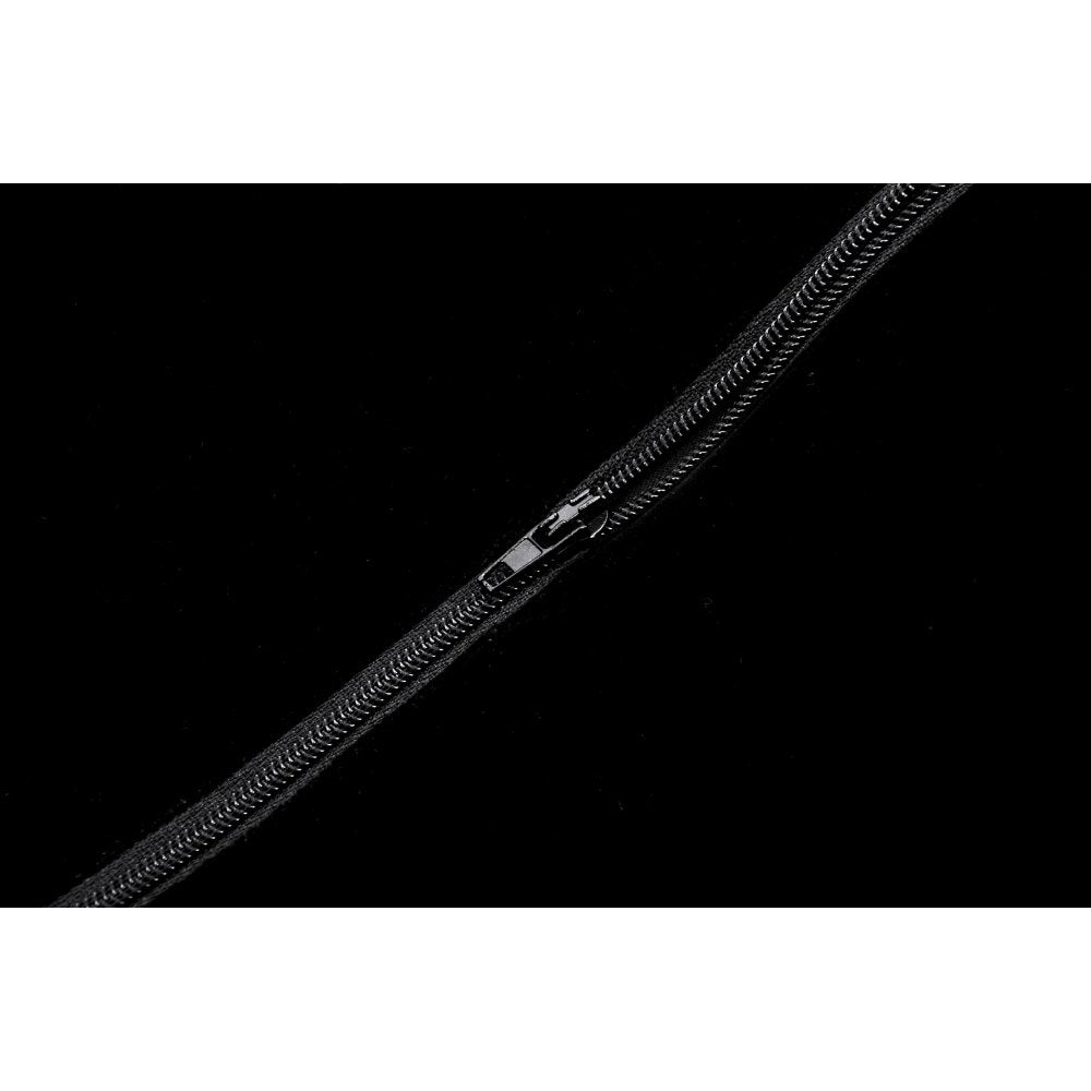 Dark in Love Morrigan Velvet and Lace Chain-Detail Bodysuit