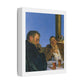 Café Art III, Print on Satin Canvas, Stretched