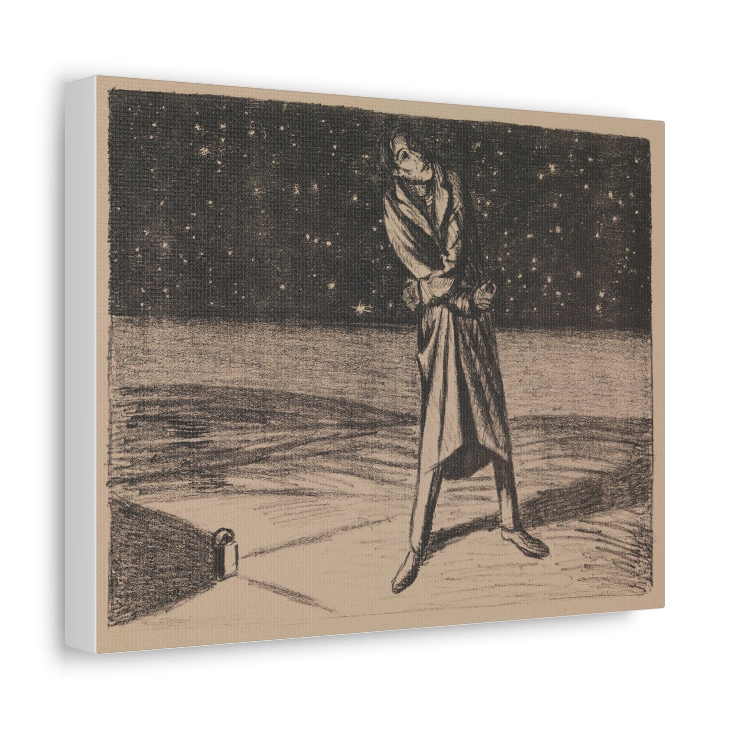 Star Dance by Ernst Barlach, Art Print from the Original on Canvas