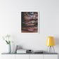 Glitch in the Matrix, Fashion Art Print on Canvas, Stretched