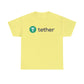 Tether #USDT Crypto Unisex Heavy Cotton T-Shirt