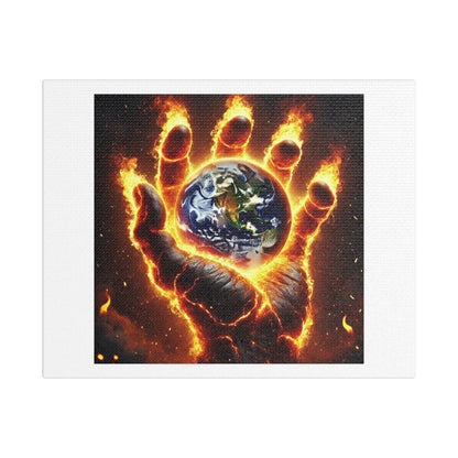 Everything Will Be Alright 'Designed by AI', Art Print on Canvas