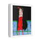 Grandmother, Neo-Surrealism, Art Print on Satin Canvas, Stretched
