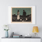 Two People. The Lonely Ones (1899) by Edvard Munch, from the Original, Framed Print