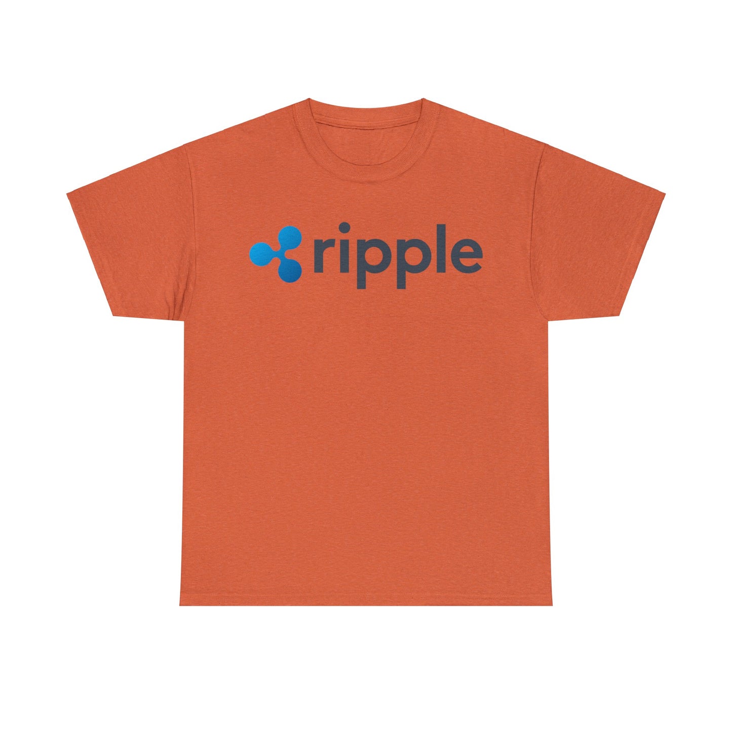 Ripple #XRP #XRPthestandard Crypto Unisex Heavy Cotton T-Shirt