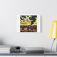 War in the Style of Edvard Munch 'Designed by AI' Art Print on Canvas
