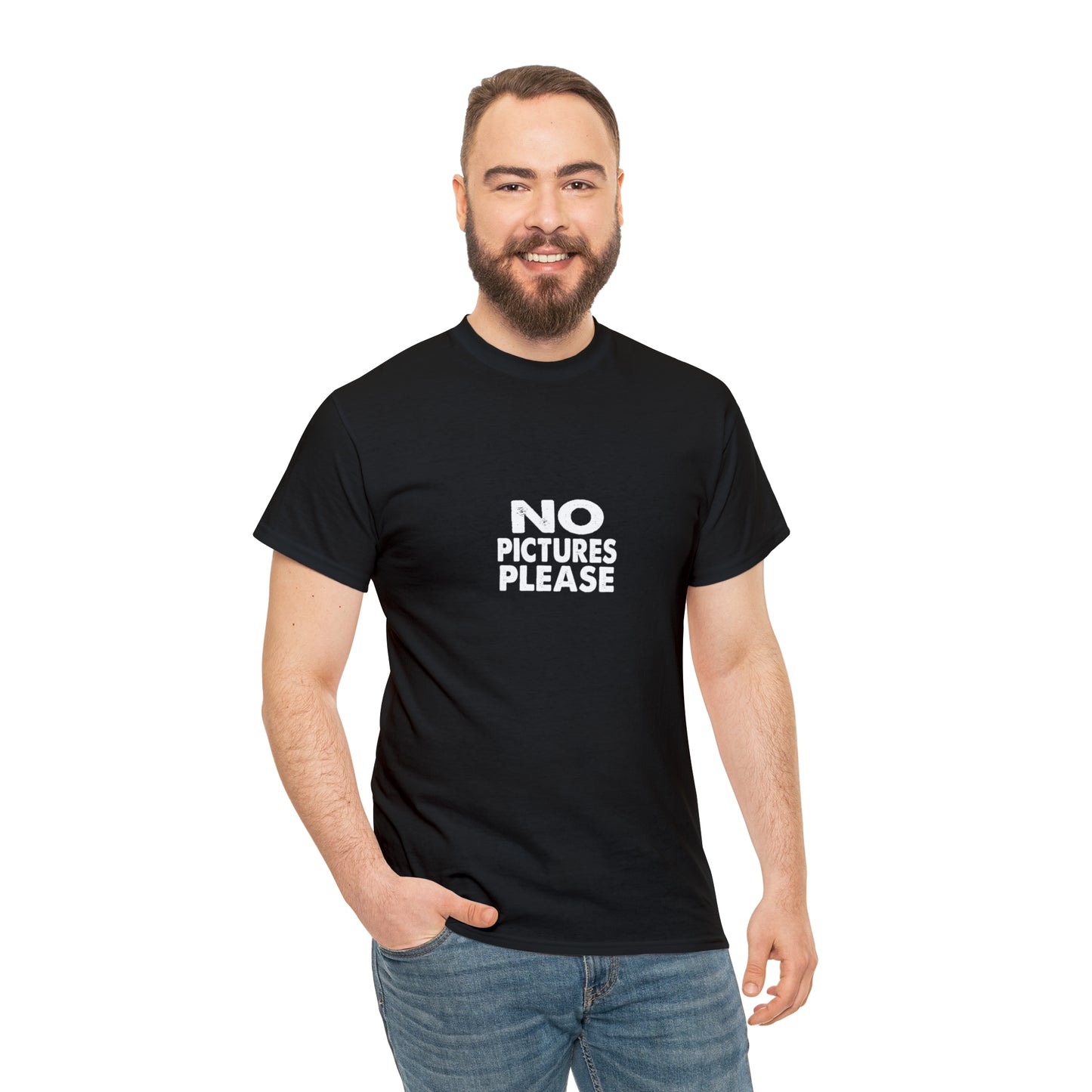 No Pictures Please Funny T-Shirt