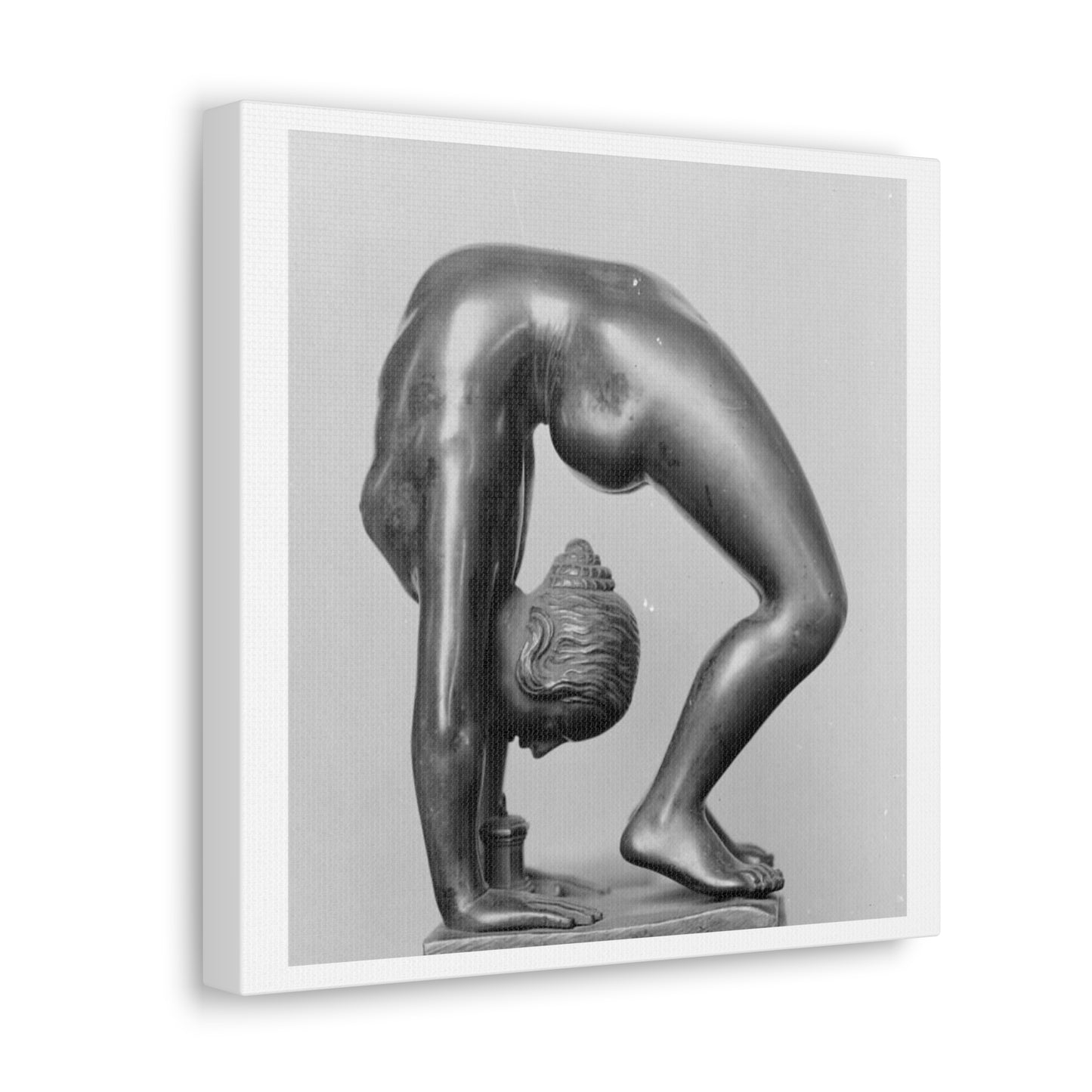 Female Acrobat by Unknown, Art Print from the Original on Canvas