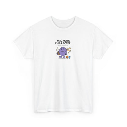 Mr Main Character, Funny Mr Men Cartoon Art T-Shirt