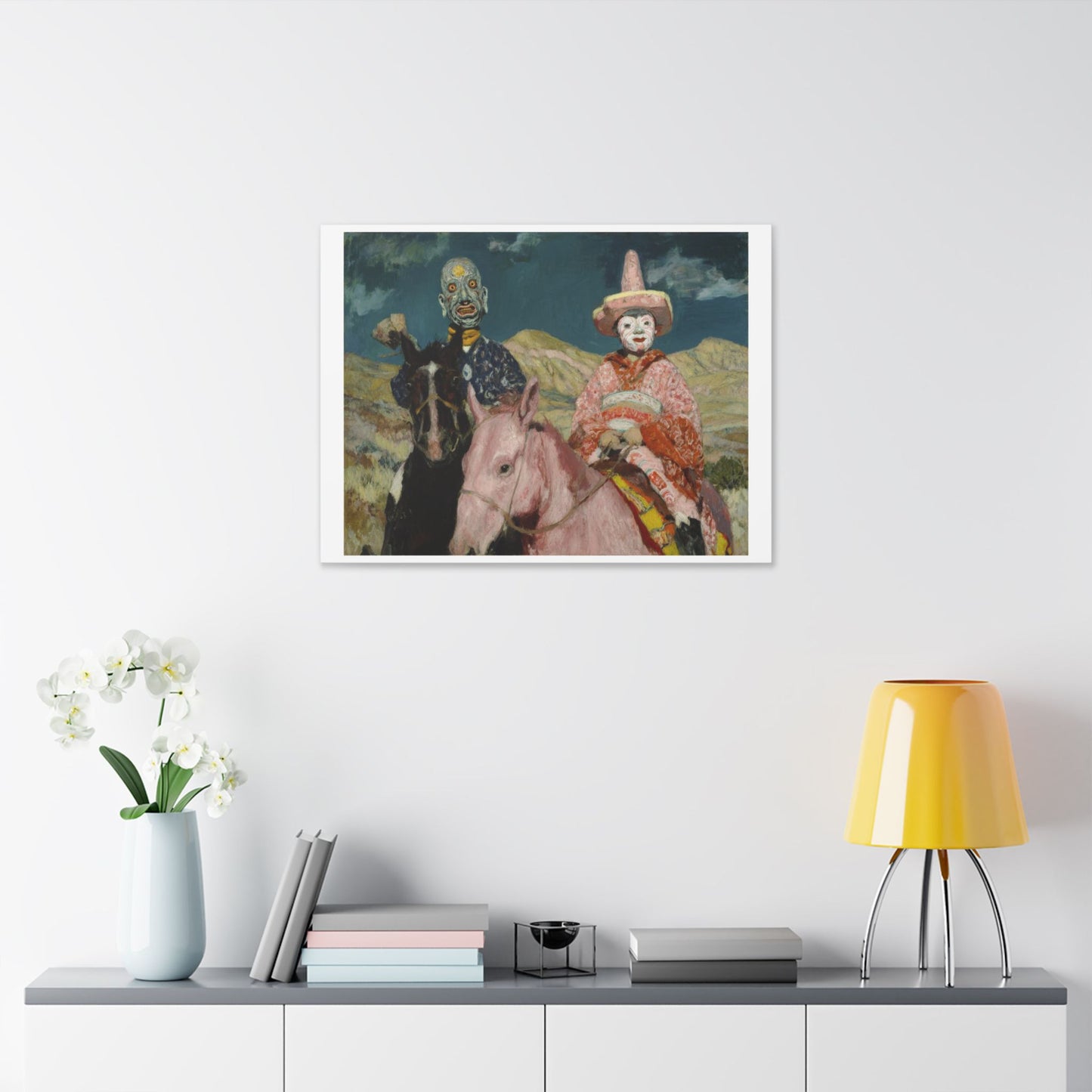 How the West Was Won III 'Designed by AI' Canvas Art Print