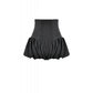 Dark in Love Brynja Eyelet Balloon Shorts in Black