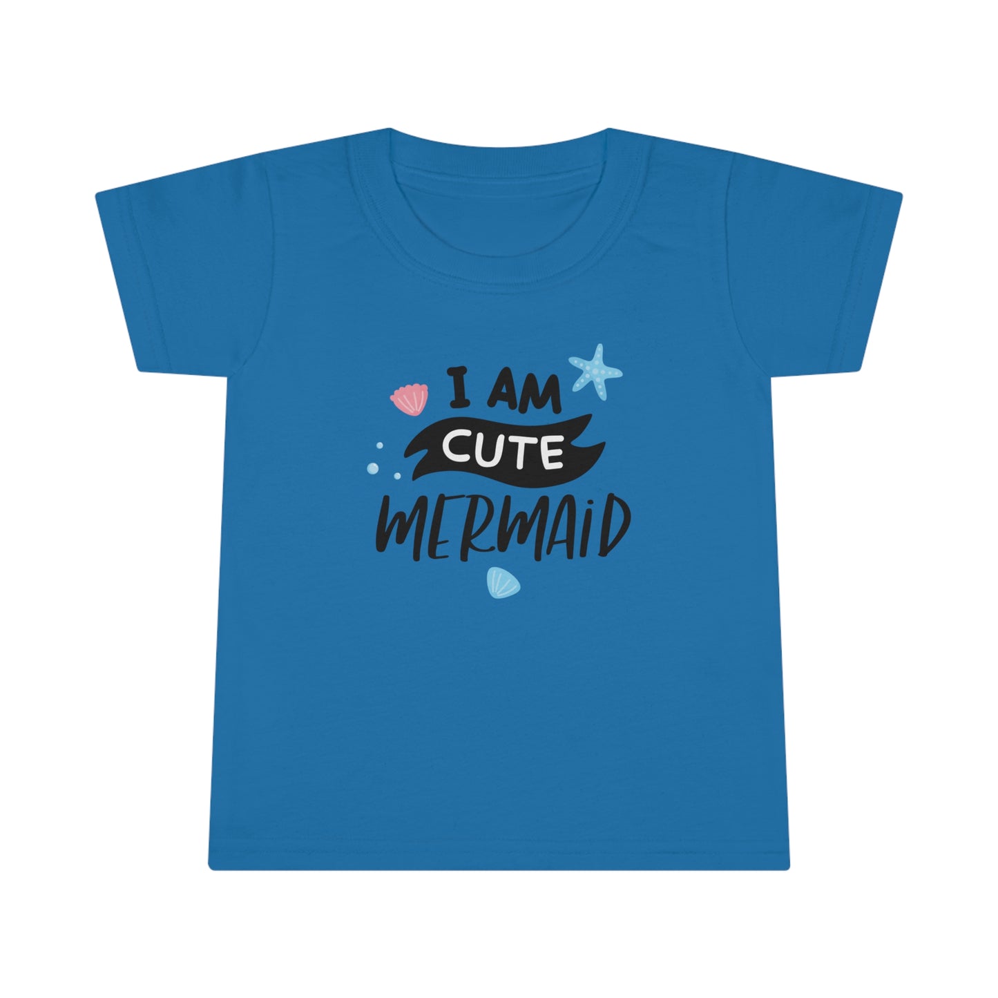 I Am Cute Mermaid Toddler T-Shirt