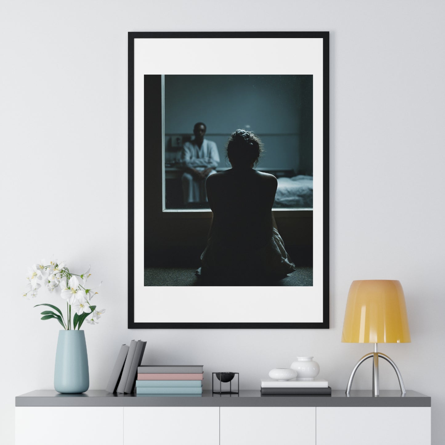 Raw Art IV 'Designed by AI' Framed Art Print