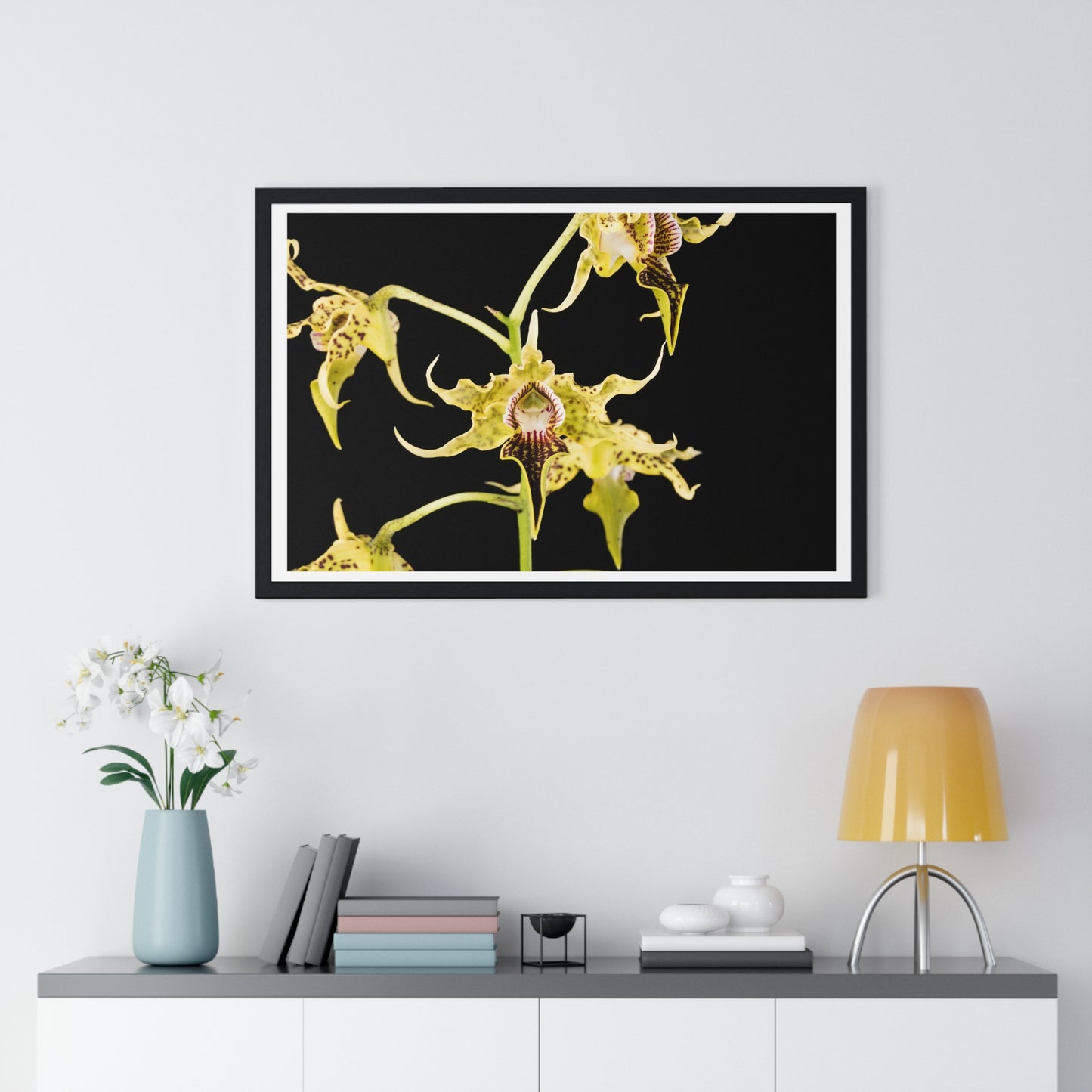 Dendrobium Alexandrae 'Fruits of Love' Orchid Essence, from the Original, Framed Print