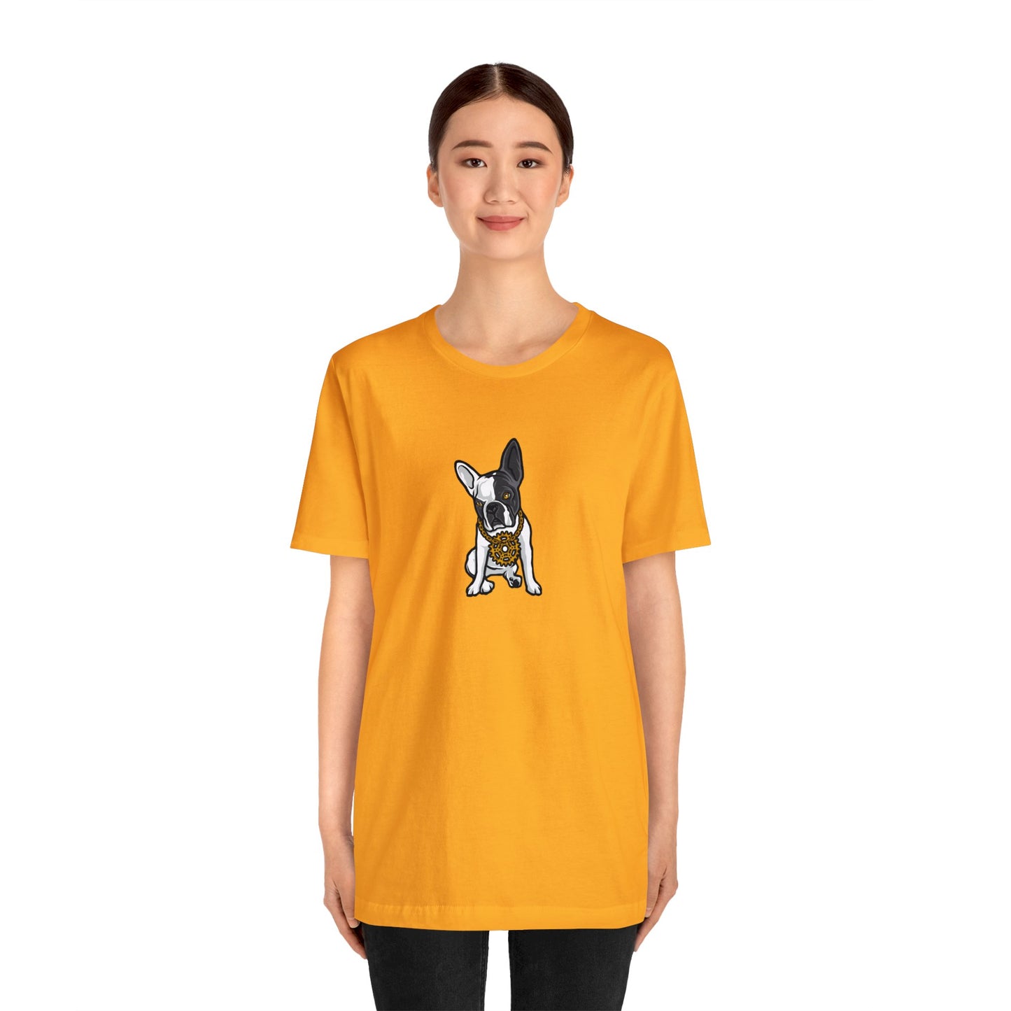 French Bulldog Boss Design Jersey T-Shirt