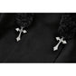 Dark in Love Cat-Ear Faux Fur-Trim Gothic Hooded Coat