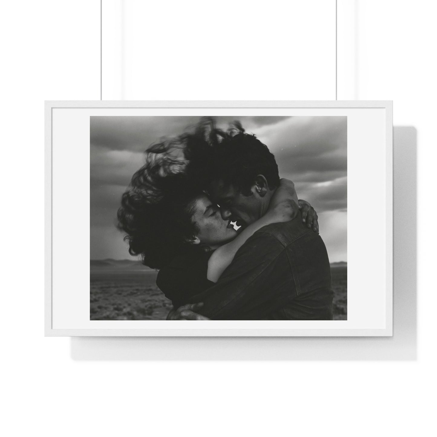 Nothing Else Matters, Romantic Black and White Photographic Art, Large Framed Print