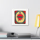 Sacred Heart 'Plate 50' from Spanish Colonial Designs of New Mexico (1935–1942), Art Print from the Original on Canvas