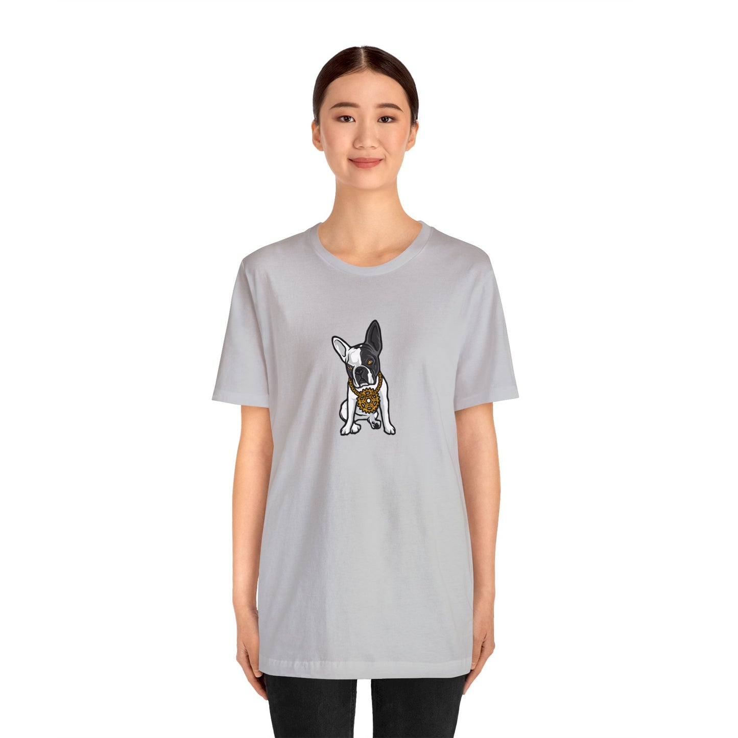 French Bulldog Boss Design Jersey T-Shirt