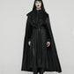 Punk Rave Punk Hooded Cloak in Black