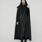 Punk Rave Punk Hooded Cloak in Black