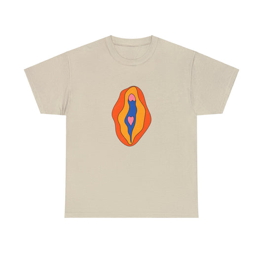 Vagina Abstract Art Graphic T-Shirt