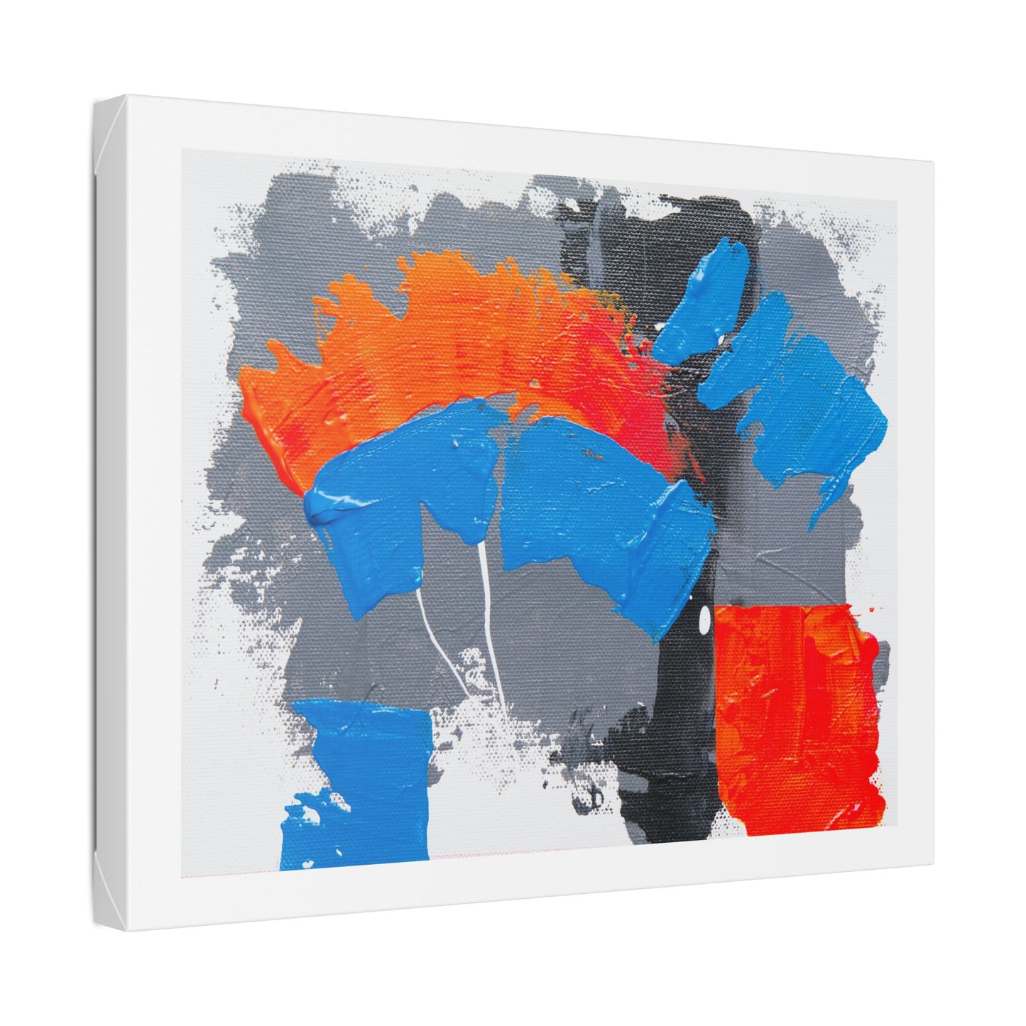 Bold Abstract Palette Knife Painting II, Canvas Art Print