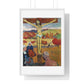 The Yellow Christ 'Le Christ Jaune' (1886) by Paul Gauguin, from the Original, Framed Art Print