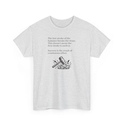 Success is the Result of Continuous Effort, Positive Vibes T-Shirt