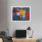 Bold Abstract Palette Knife Painting, Canvas Art Print
