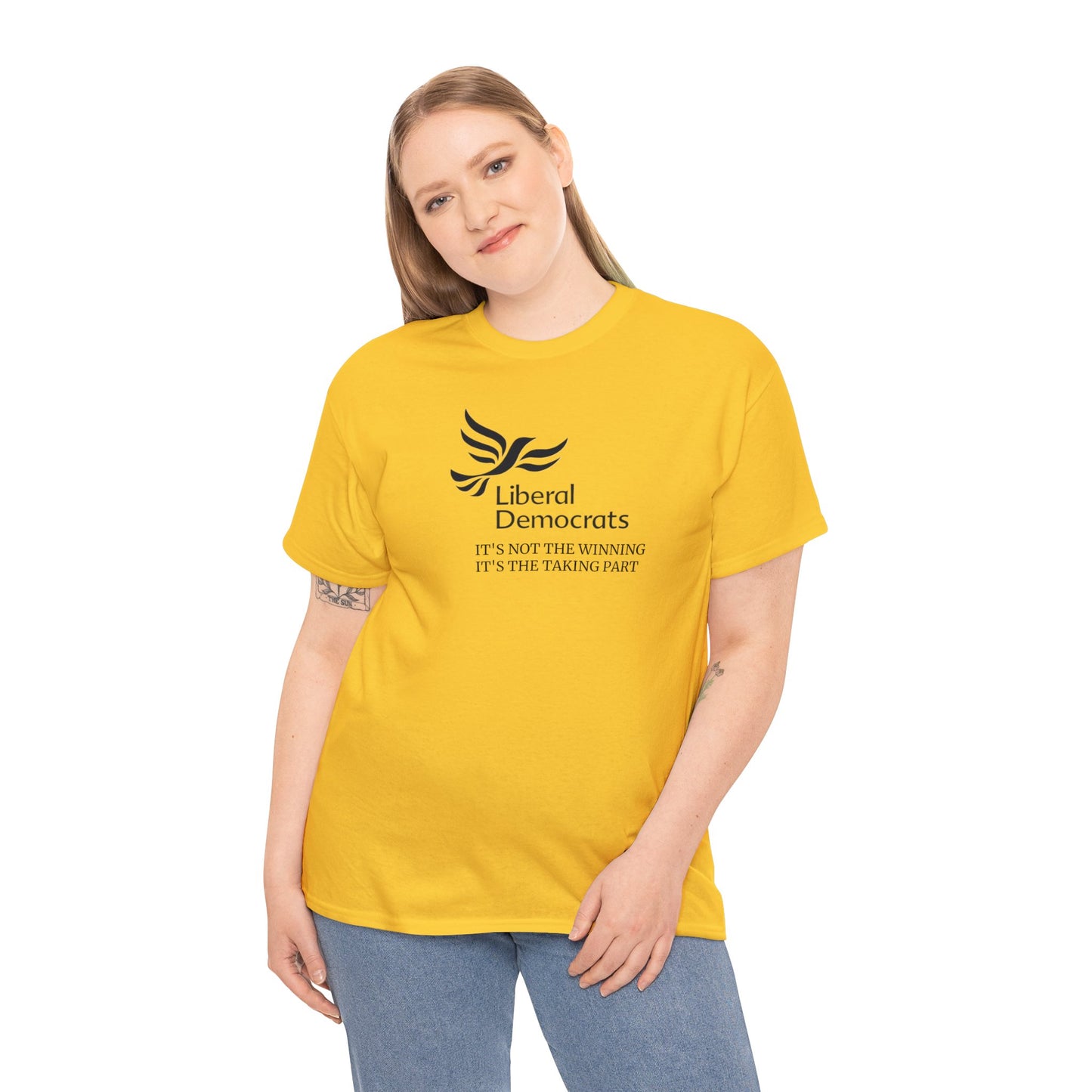 Liberal Democrats It's The Taking Part That Counts, Political T-Shirt