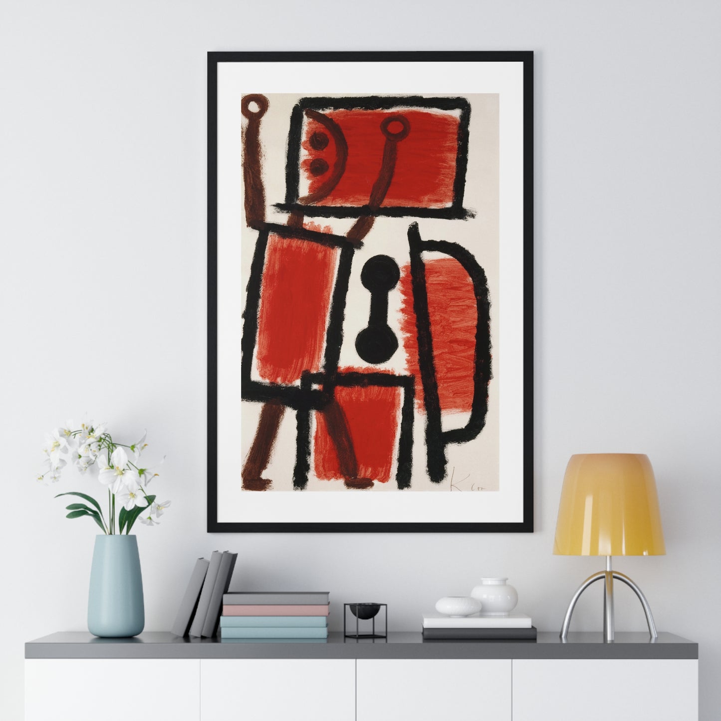 Locksmith (1940) by Paul Klee, from the Original, Framed Art Print