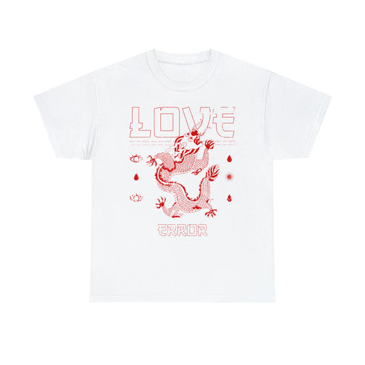 Love Will Save The World Fashion T-Shirt , Chinese Design