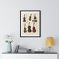 A Collection of Antique Violin, Viola, Cello and More from Encyclopedia Londinensis (1810) from the Original Art Print on Canvas