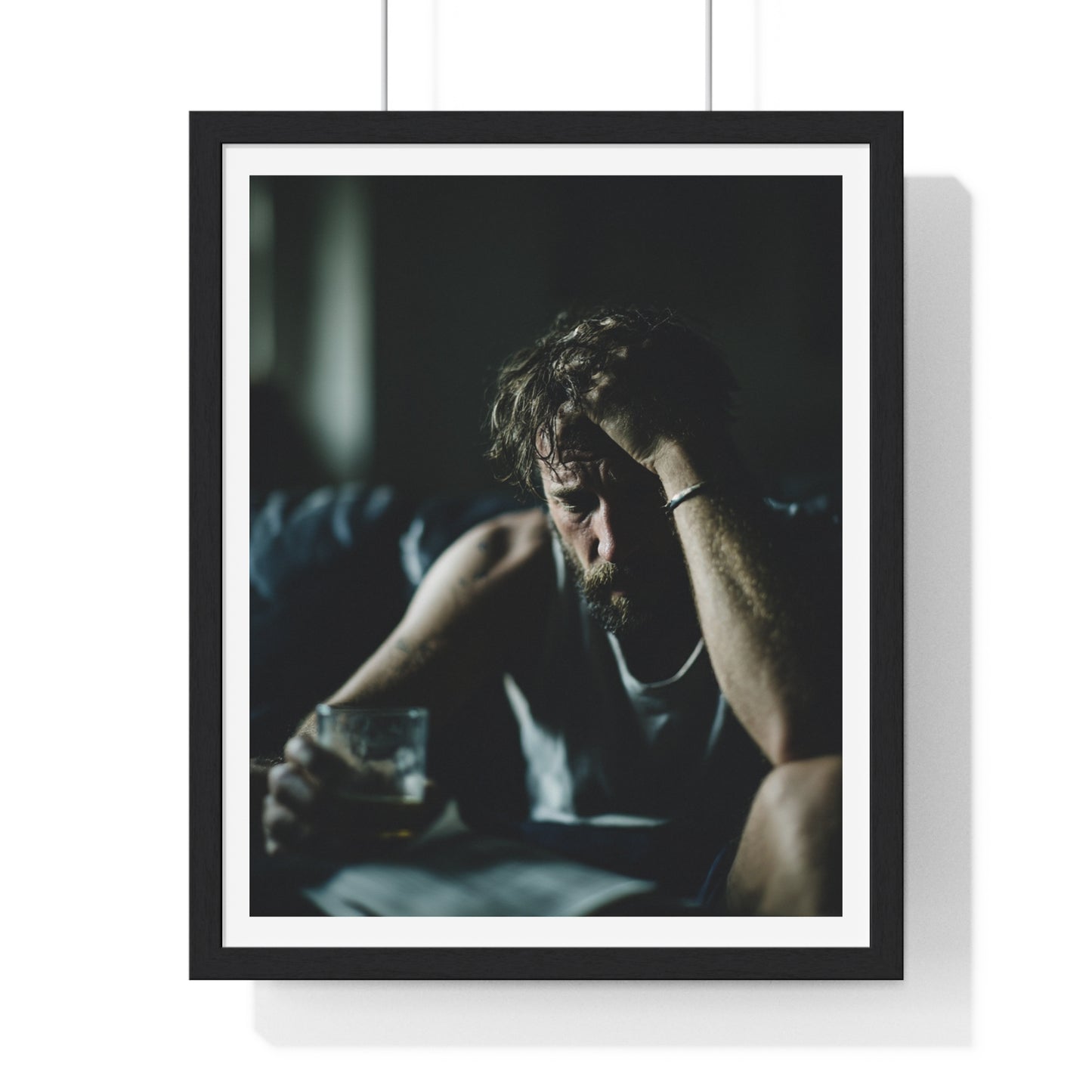 Raw Art 'Designed by AI' Framed Art Print