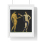 Adam and Eve (circa 1920) by Franz von Stuck, from the Original, Framed Art Print
